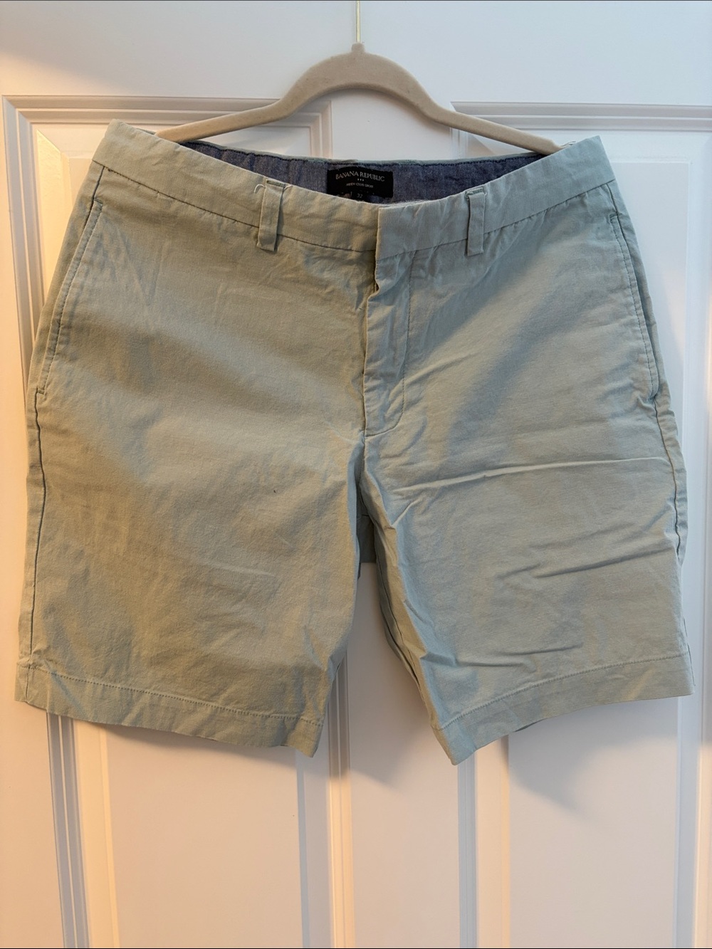 Banana Republic Light Blue Men’s Aiden Shorts